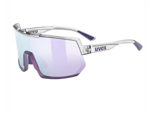 Uvex Sportstyle 235 Brille Clear/Met Purple/Mirror Lavender