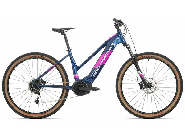 Elektromountainbike Rock Machine Torrent INT e50-29 Glanz Blau/Silber/Rosa
