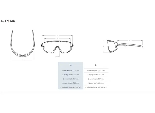 Bliz P004 Sonnenbrille Matte Black/Grey Blue Mirror
