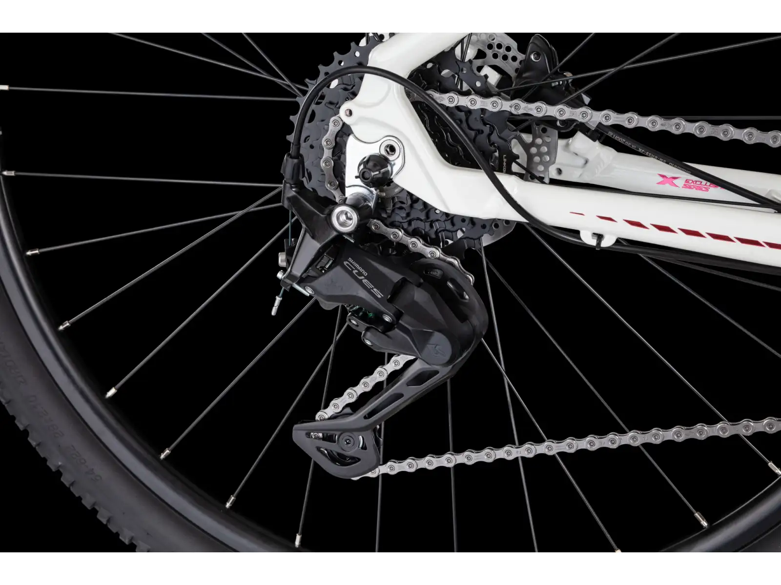 4Ever Vanessa Lady 29" Damen-Mountainbike Pearl white/metal pink
