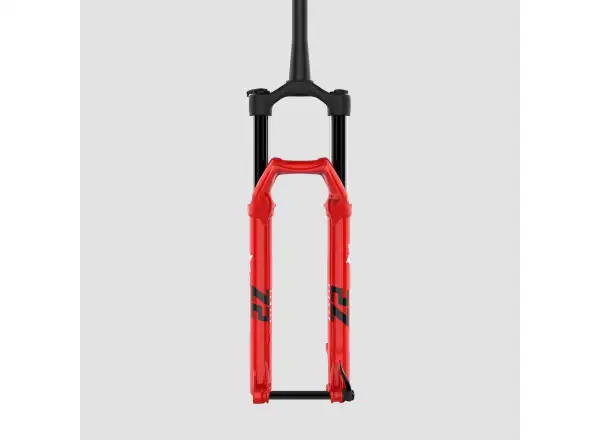 Marzocchi Bomber Z2 29" gefederte Gabel 140 mm Boost 44 mm Vorspur in Rot.