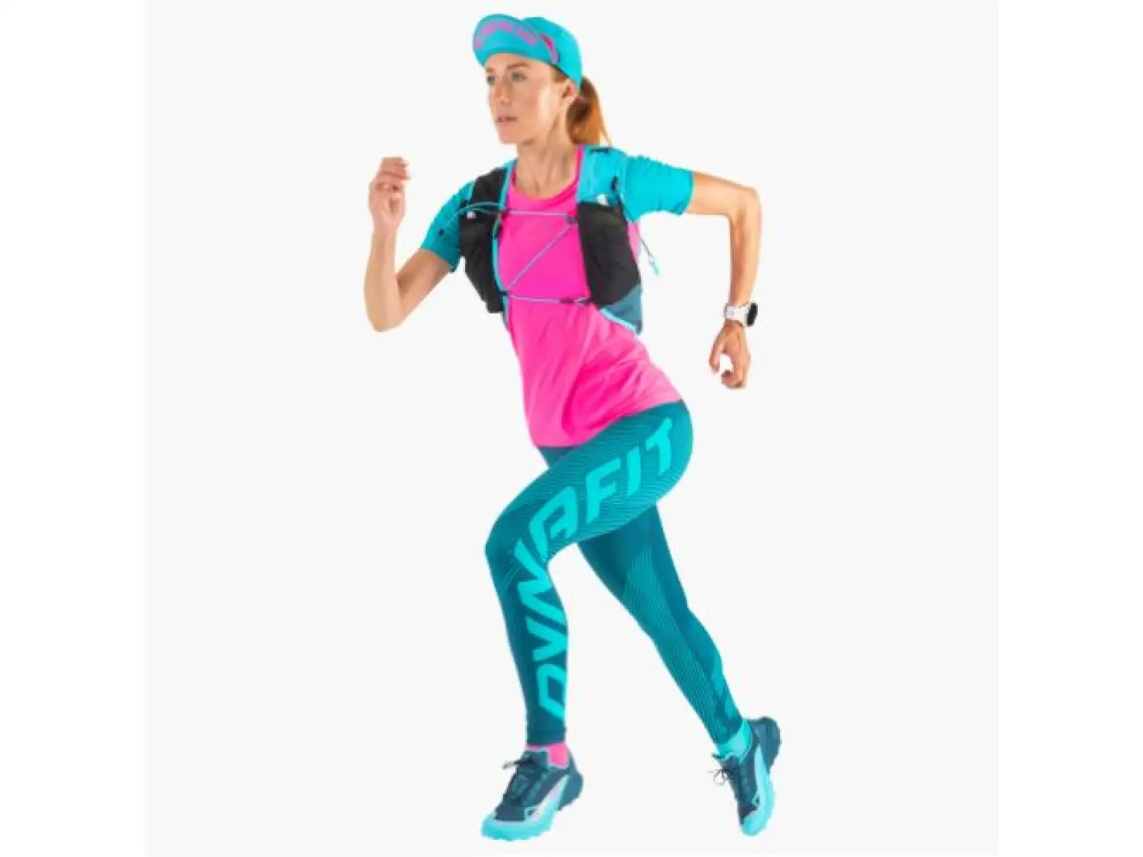 Dynafit Ultra 50 Damen-Laufschuhe Silvretta Petrol