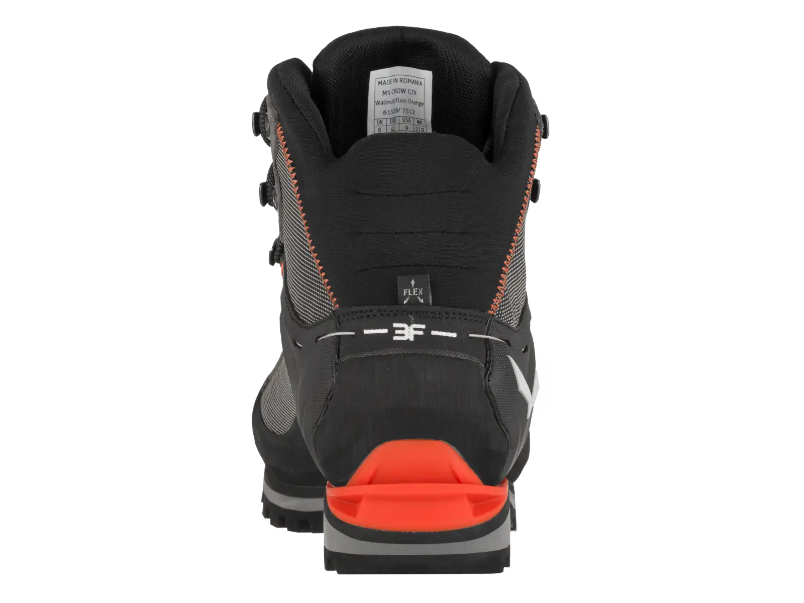 Salewa Crow GTX Herren Wanderschuhe Wallnut/Fluo Orange