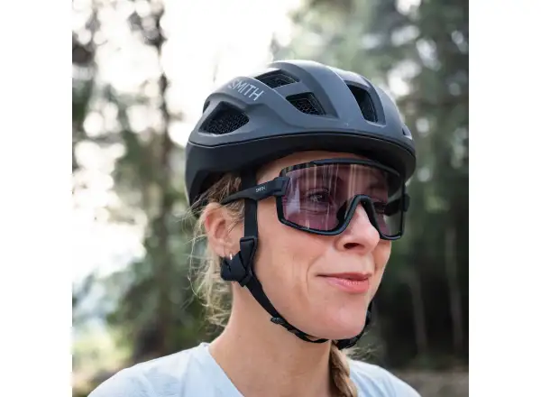 Smith Wildcat Fahrradbrille Matte Black/ChromaPop Photochromic Clear To Gray