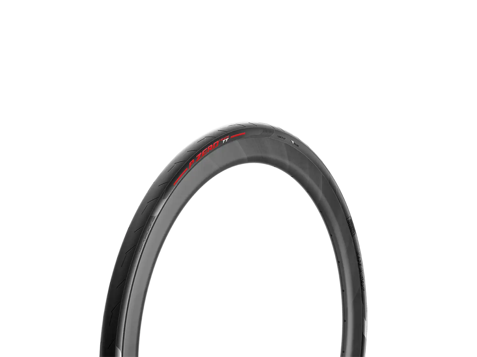 Pirelli P Zero Race TT Straßenreifen 28-622 in Rot.