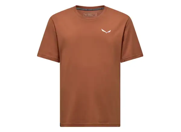 Salewa Eagle Vocab Herren T-Shirt Kurzarm Bombay Brown