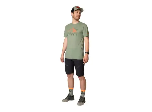 Dynafit Transalper Grafik Herren T-Shirt kurzarm Blaubeere