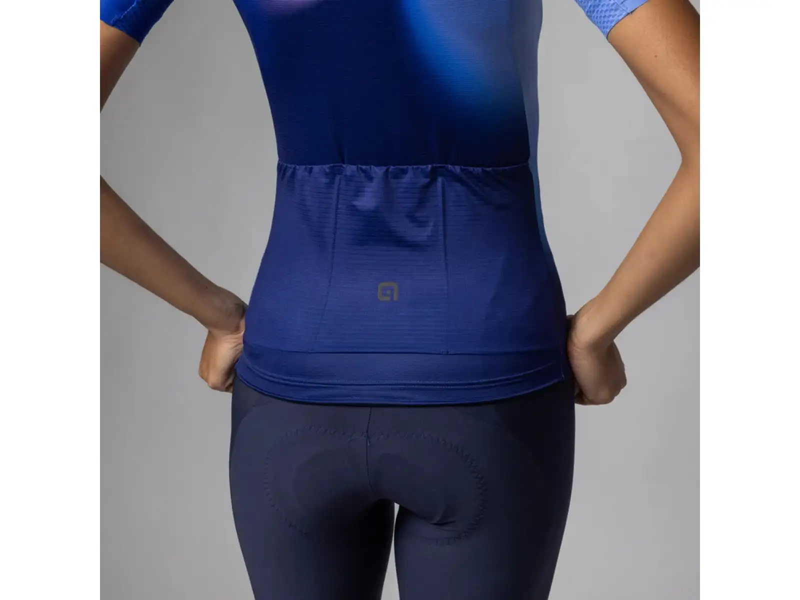 Damen Fahrradtrikot Alé PR-E Flash kurzärmlig blau