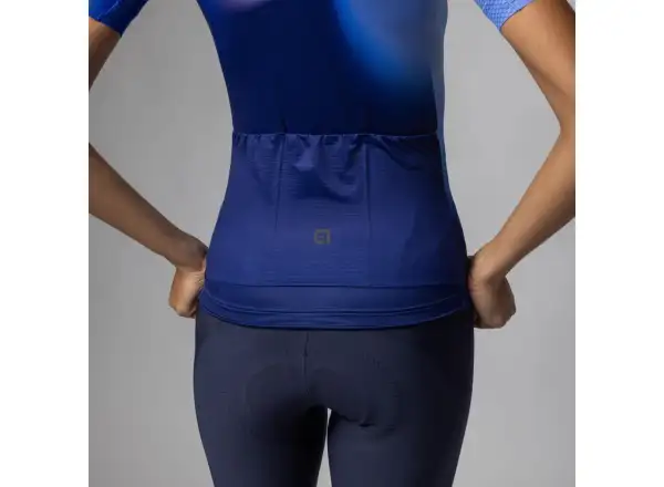 Damen Fahrradtrikot Alé PR-E Flash kurzärmlig blau