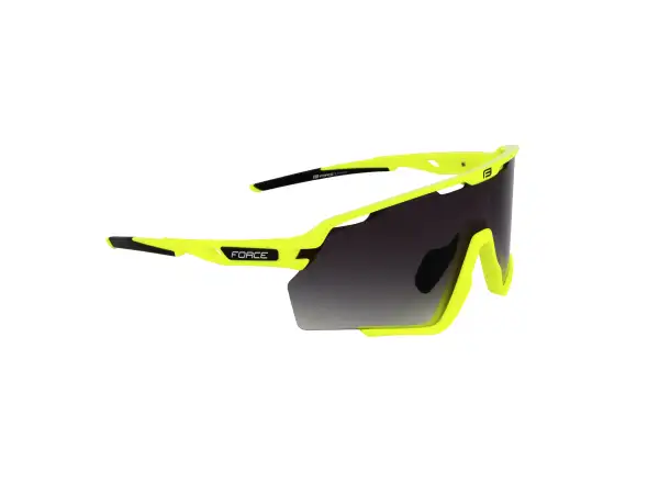 Force Cyclone Brille schwarz-fluo/schwarzes Übergangsglas