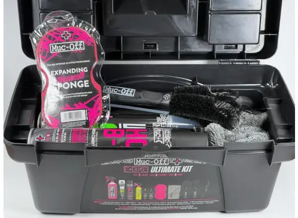 Muc-Off E-Bike Ultimate Reinigungs- und Schmiermittel Set.