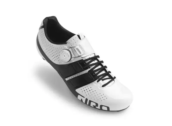 GIRO Factor Techlace Herren Rennradschuhe Weiß/Schwarz