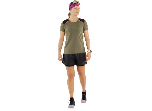 Dynafit Alpine Pro 2v1 Damen Laufshorts Black Out