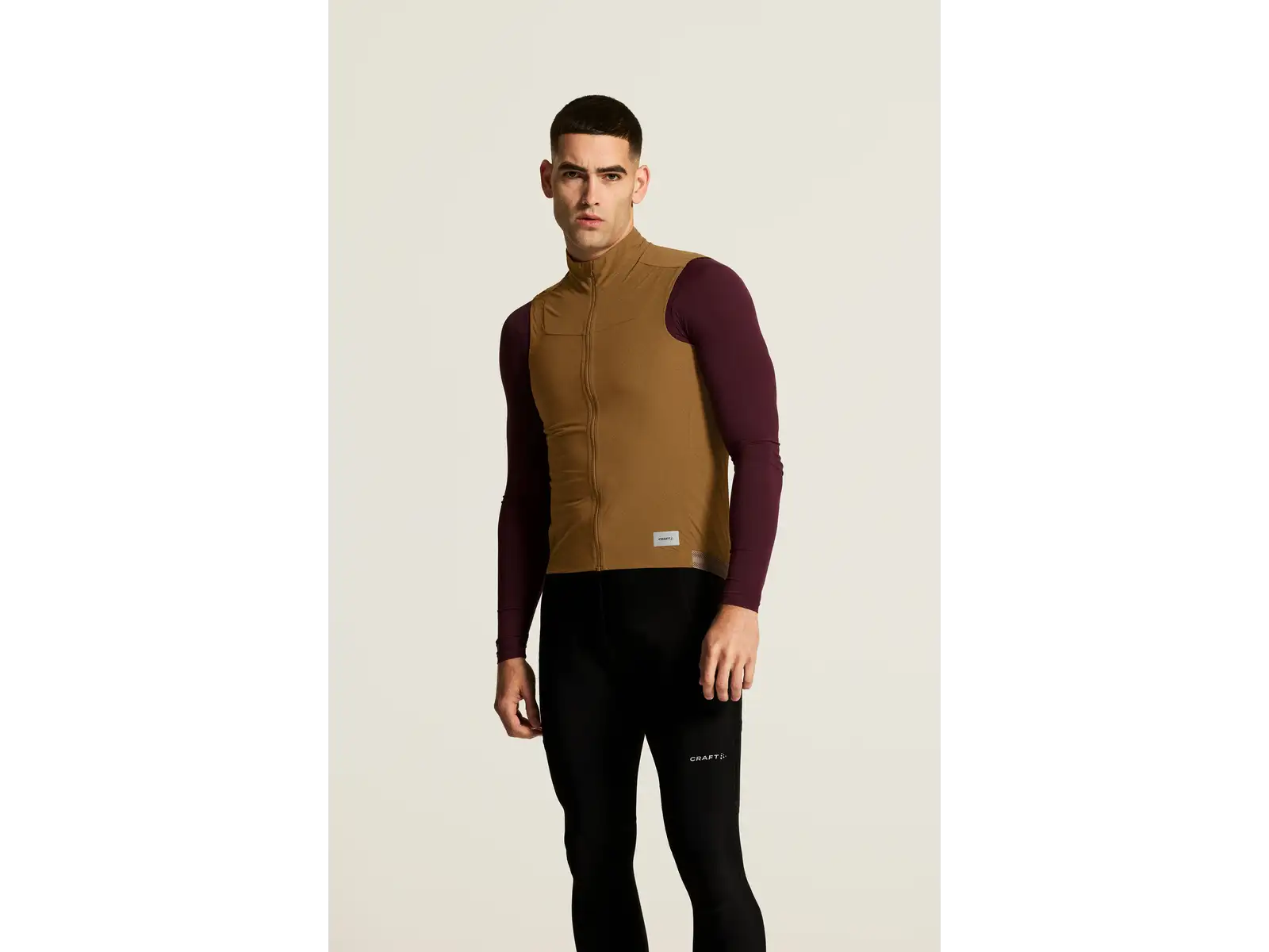 Craft Endur Light Wind Herrenweste braun