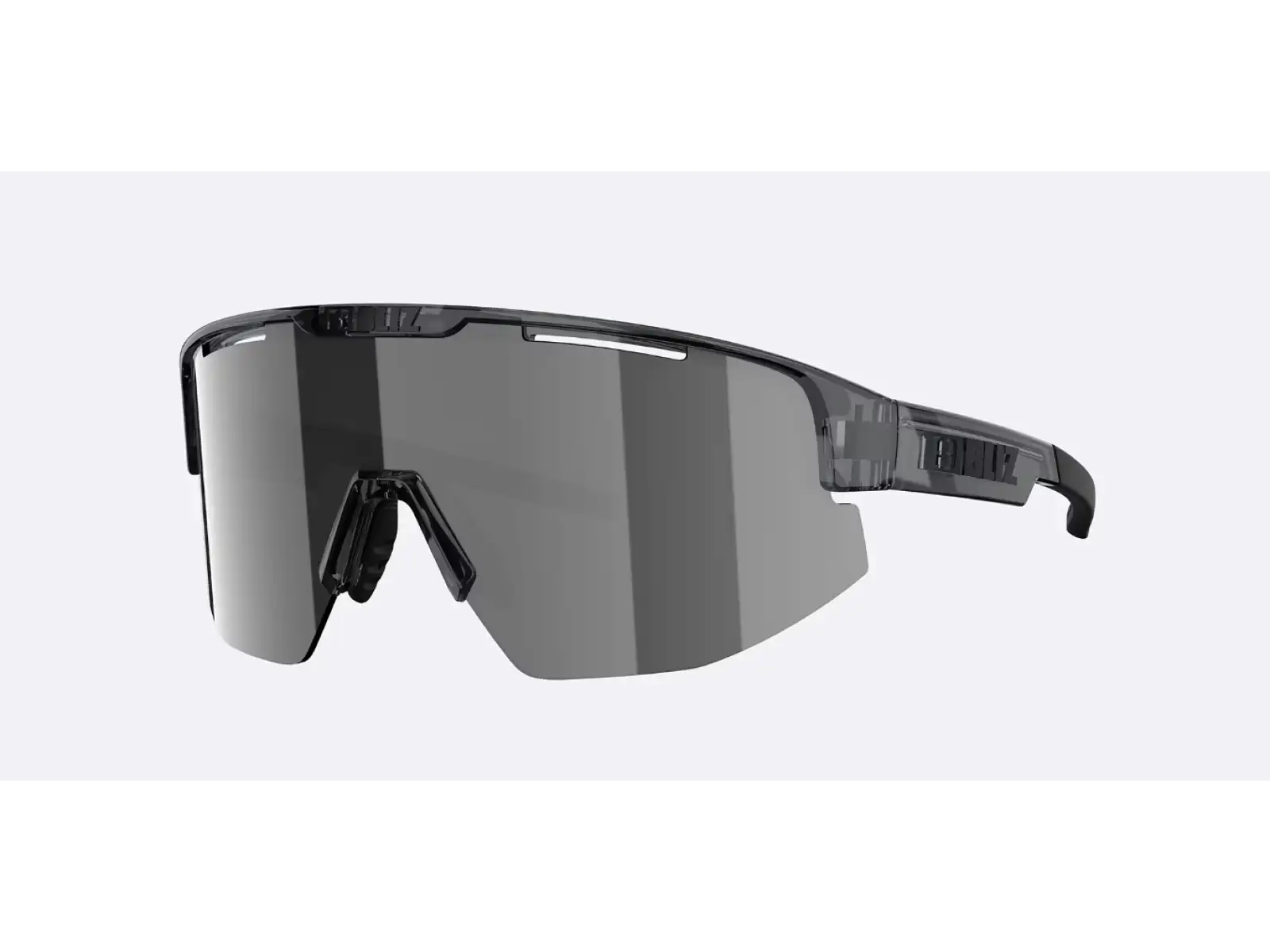 Bliz Matrix Small Sonnenbrille Clear Black/Smoke Silver