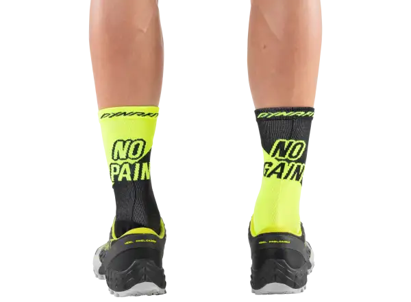 Dynafit No pain No gain Sportsocken Neon Gelb/Schwarz Out