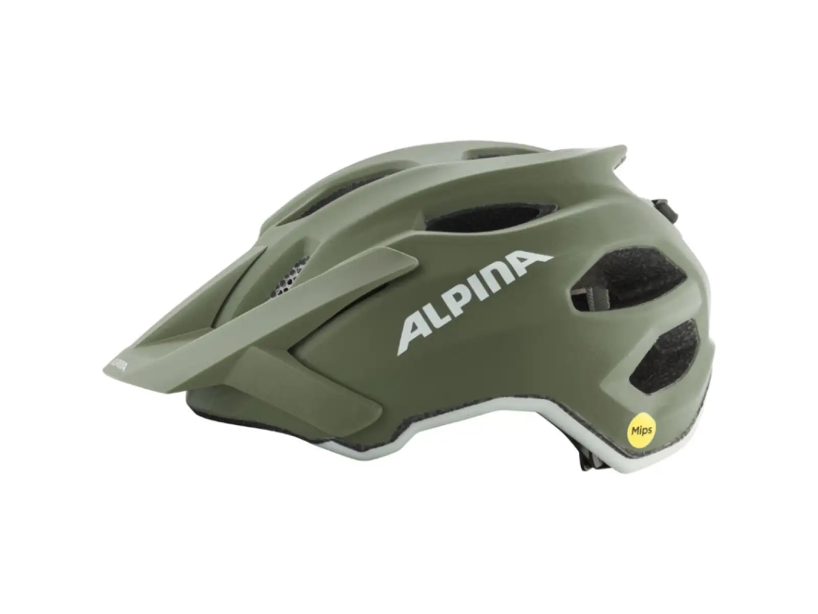 Alpina Apax JR. MIPS Fahrradhelm Olive Matt