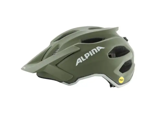 Alpina Apax JR. MIPS Fahrradhelm Olive Matt