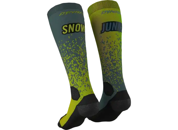 Dynafit Fee Touring Graphic Skisocken Golden Lime/Gradient
