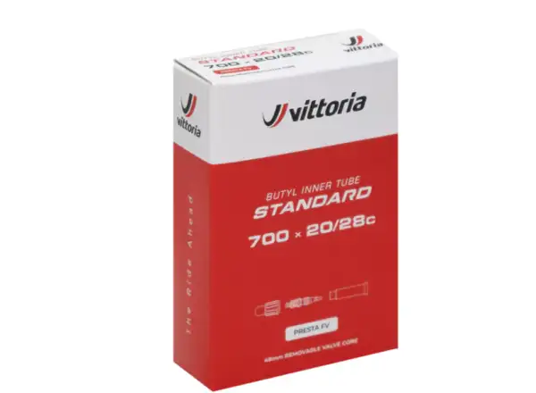 Vittoria Standard 700x20-28c Schlauch Presta-Ventil.