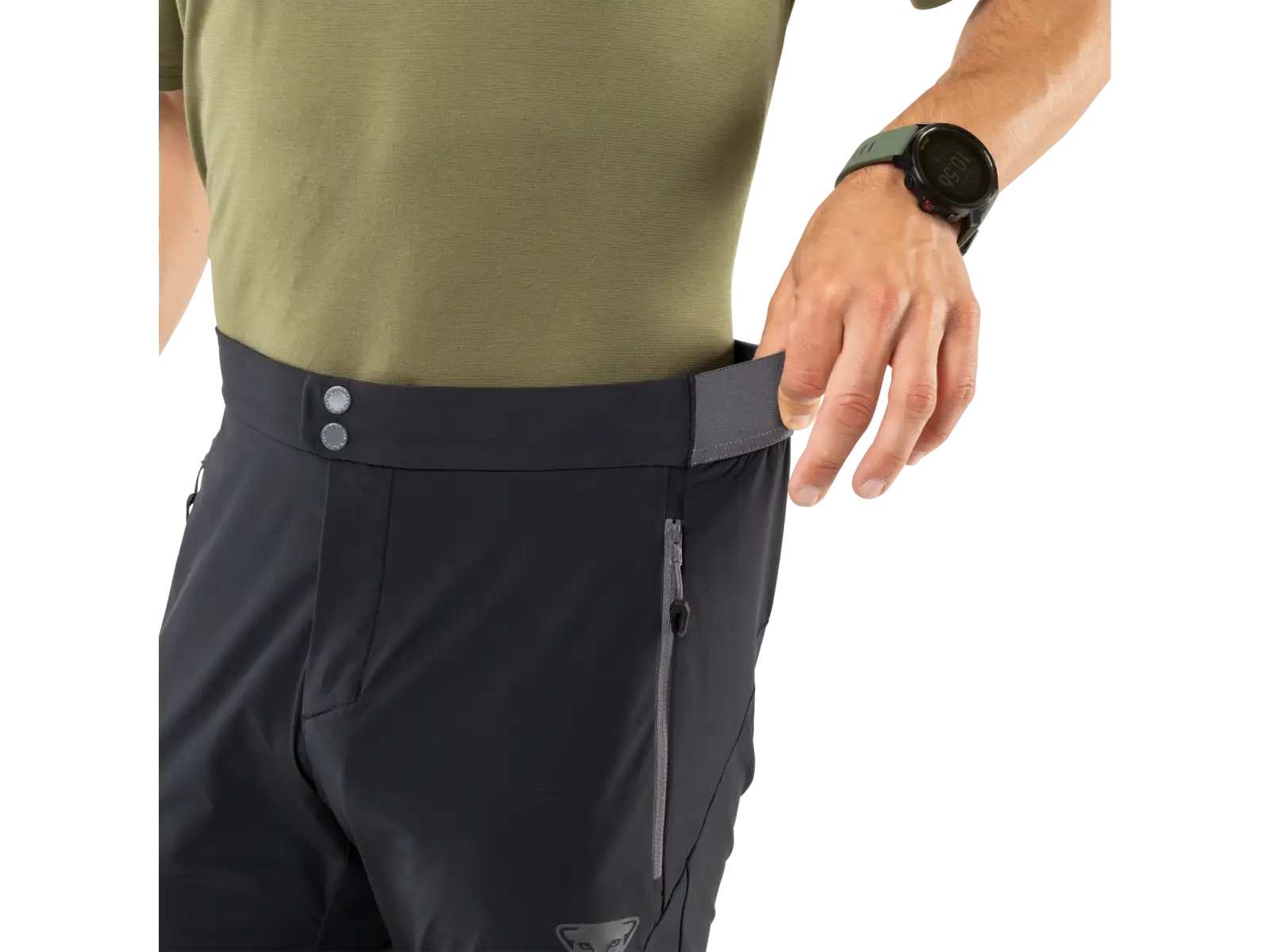 Dynafit Transalper 2 Light Dynastretch Herrenhose in Black Out.