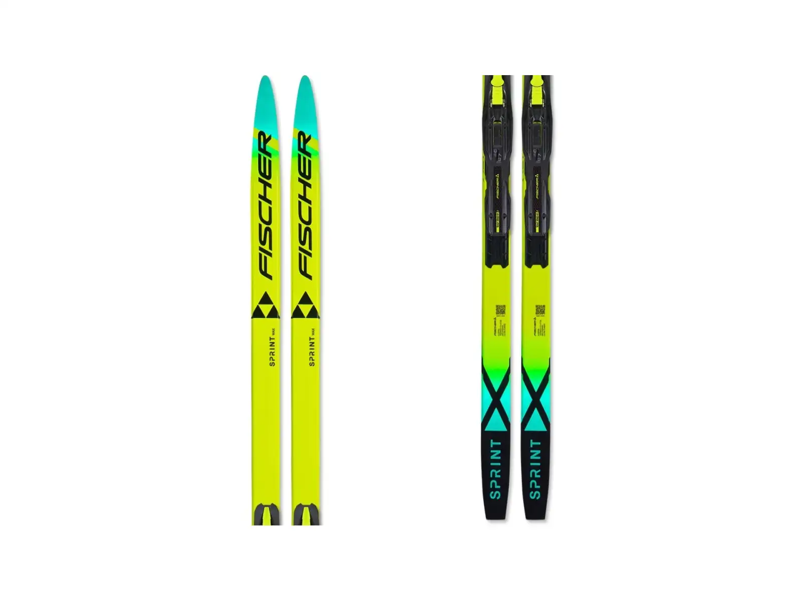 Fischer Sprint Wax Kinder Langlaufski + Tour Step-In JR IFP Bindung Set