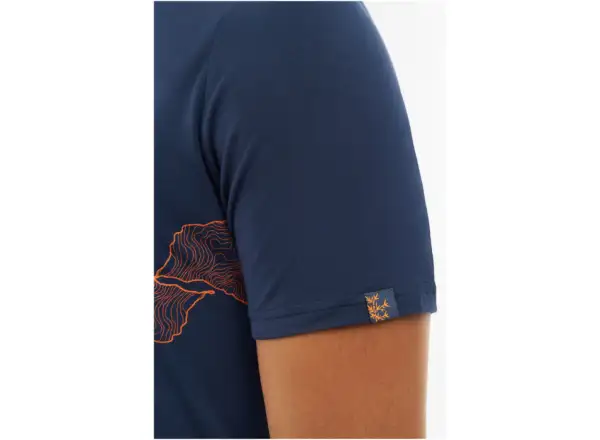 Viking Lenta Bamboo Herren T-Shirt Kurzarm Blue