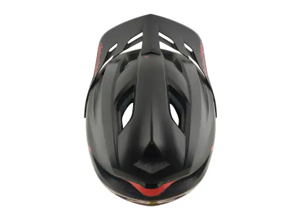 Troy Lee Designs Flowline SE MIPS Helm Stacks Charcoal/Sienna
