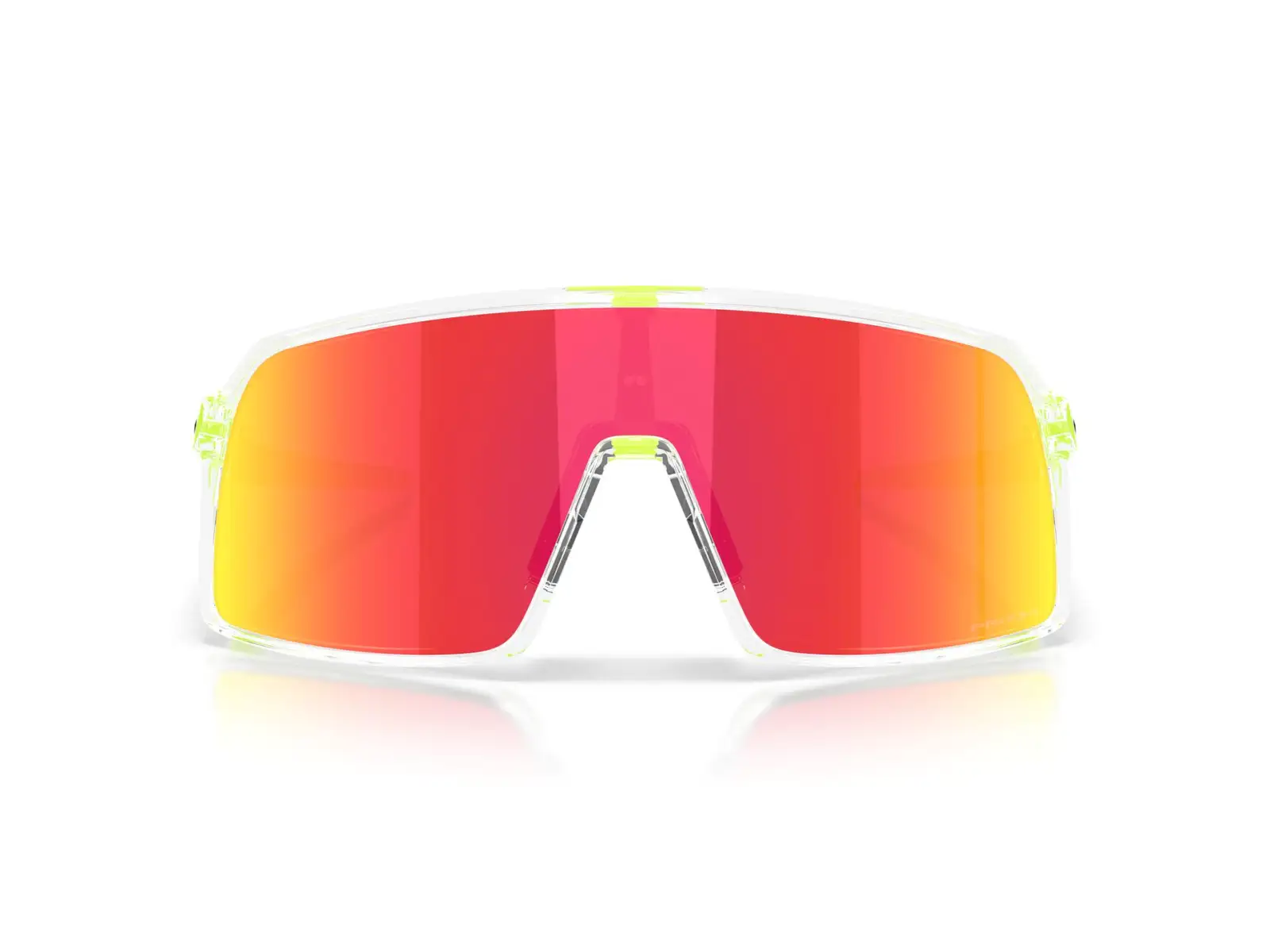 Oakley Sutro Sportbrille Clear/Prizm Ruby