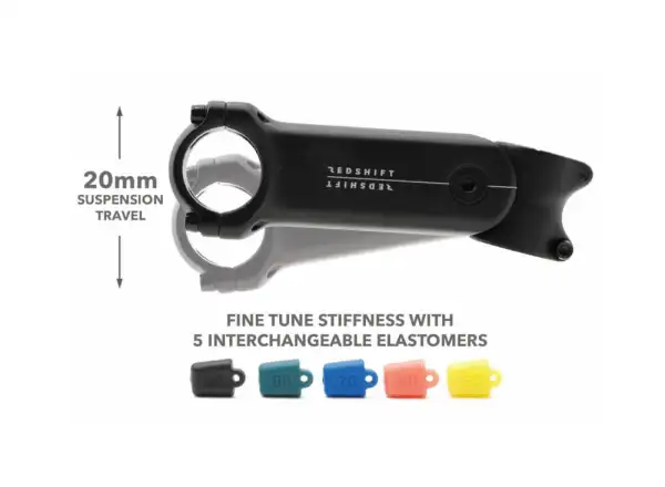 Redshift ShockStop Vorbau +/- 6° 1 1/8" 80 mm schwarz