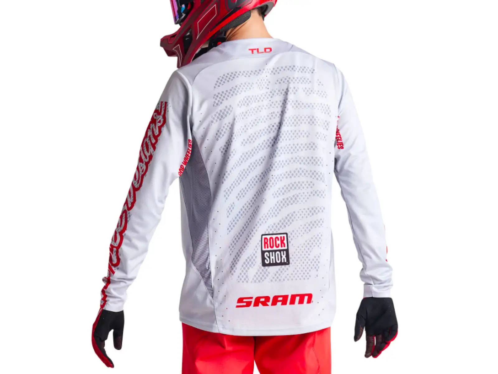 Troy Lee Designs Sprint Sram Shifted Trikot langarm Herrenshirt Zement