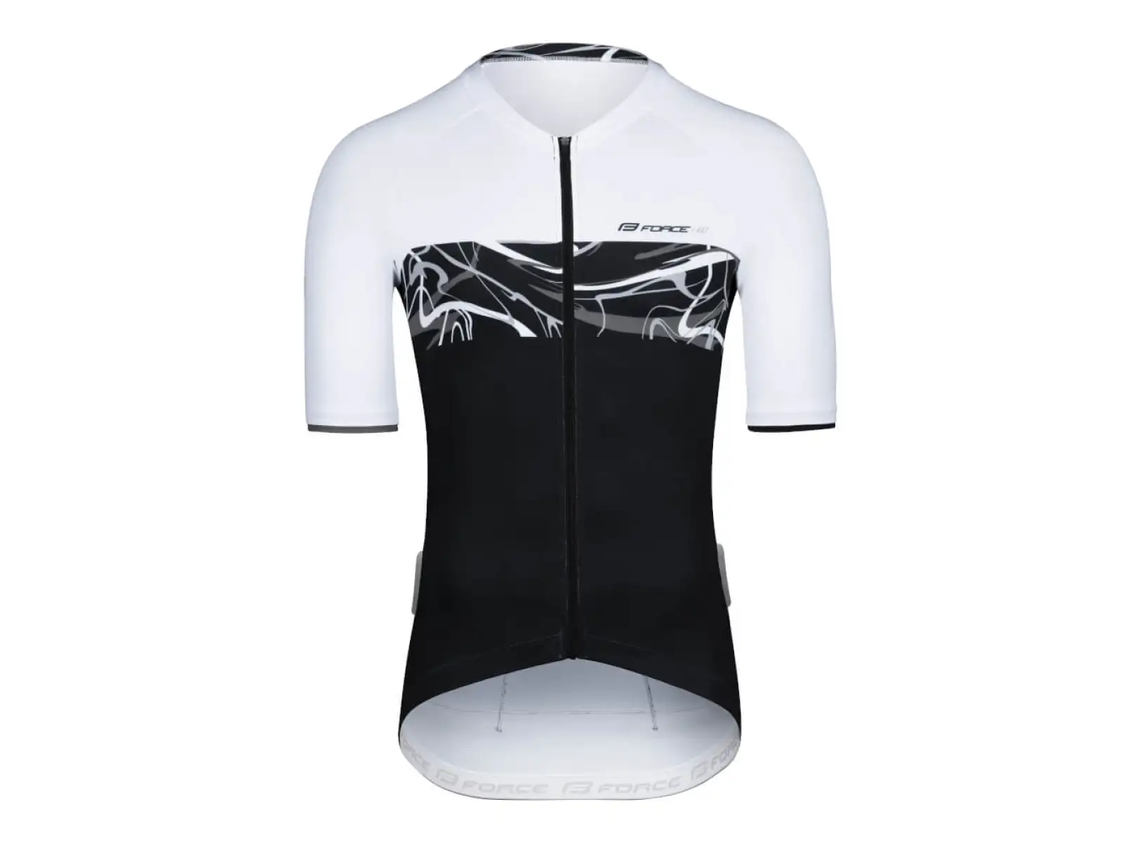 Force Art Herren-Trikot kurze Ärmel Black/White