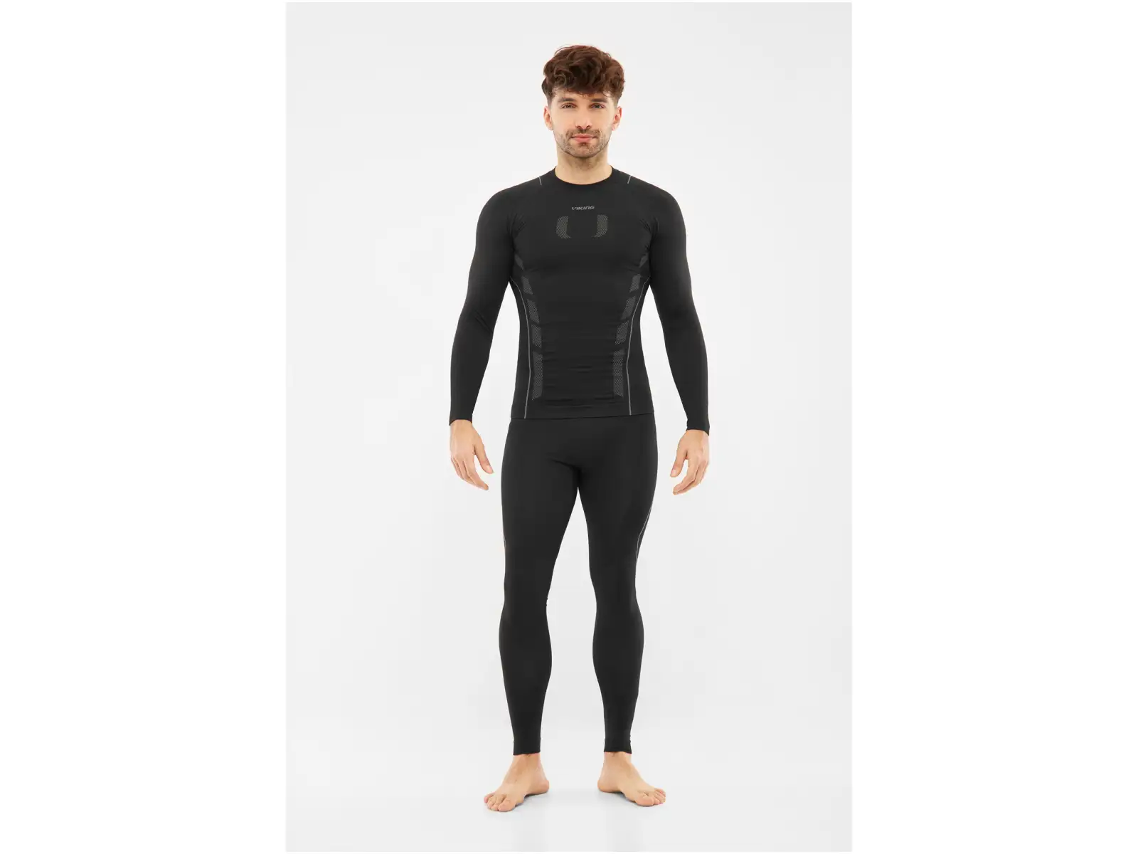 Viking Eiger 2.0 Herren Unterwäsche Set Black/Grey