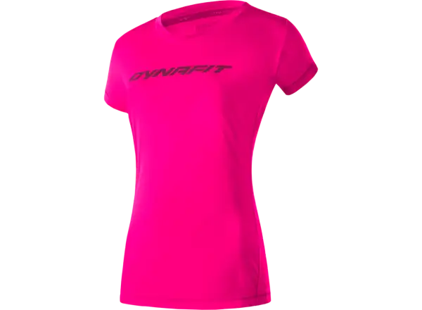 Dynafit Traverse 2 Damen Funktions-T-Shirt kurzärmlig Pink Glo