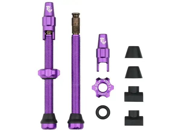 Wolf Tooth Tubeless-Ventile Click Valve kit 60mm violett