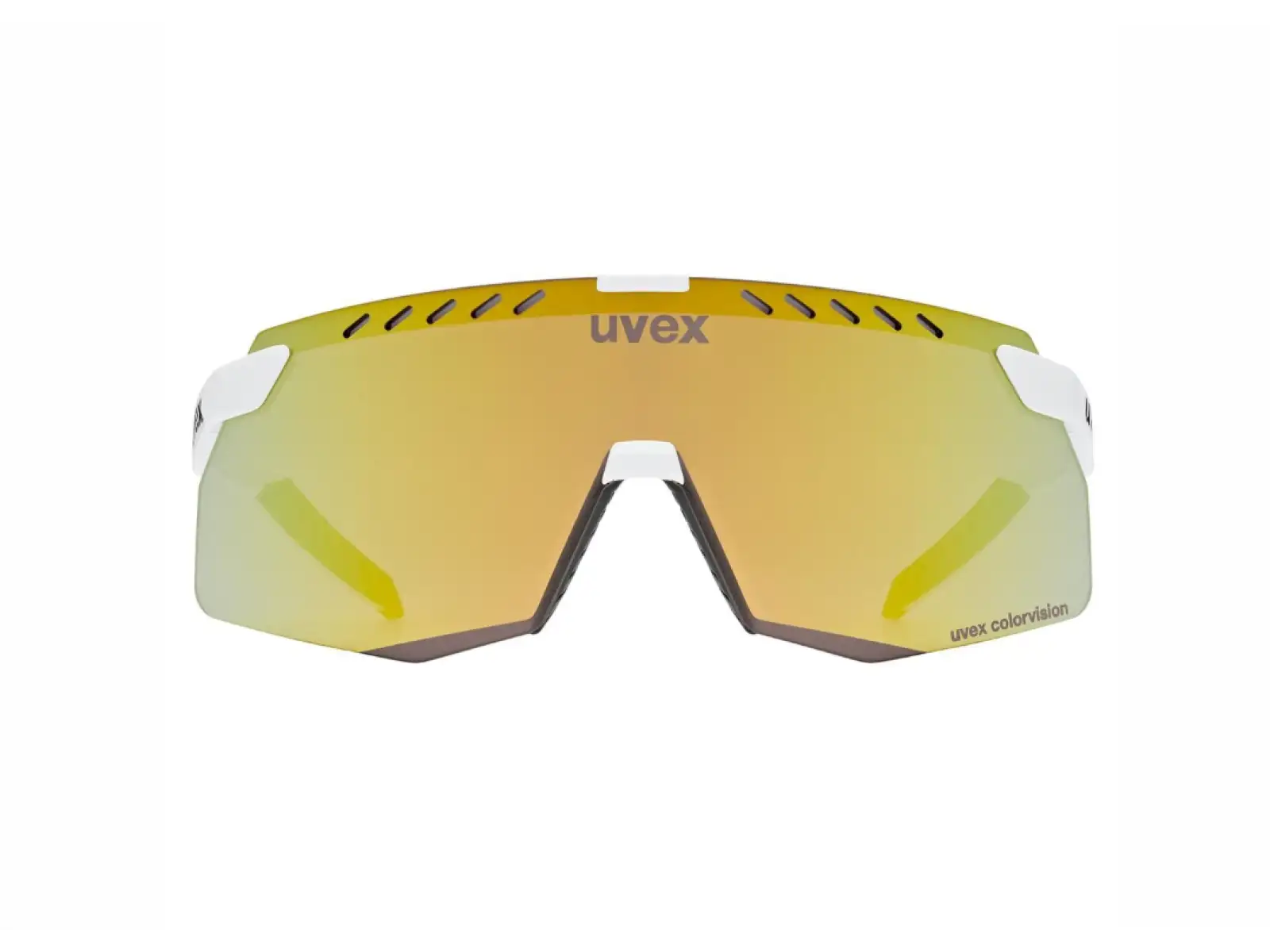 Uvex Pace Stage ColorVision Small Brille White Matt/Mirror Yellow