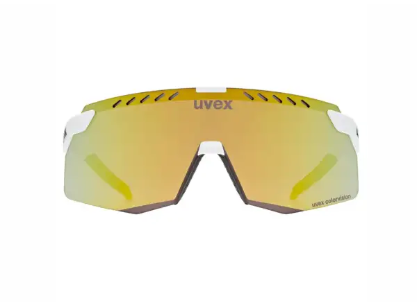 Uvex Pace Stage ColorVision Small Brille White Matt/Mirror Yellow