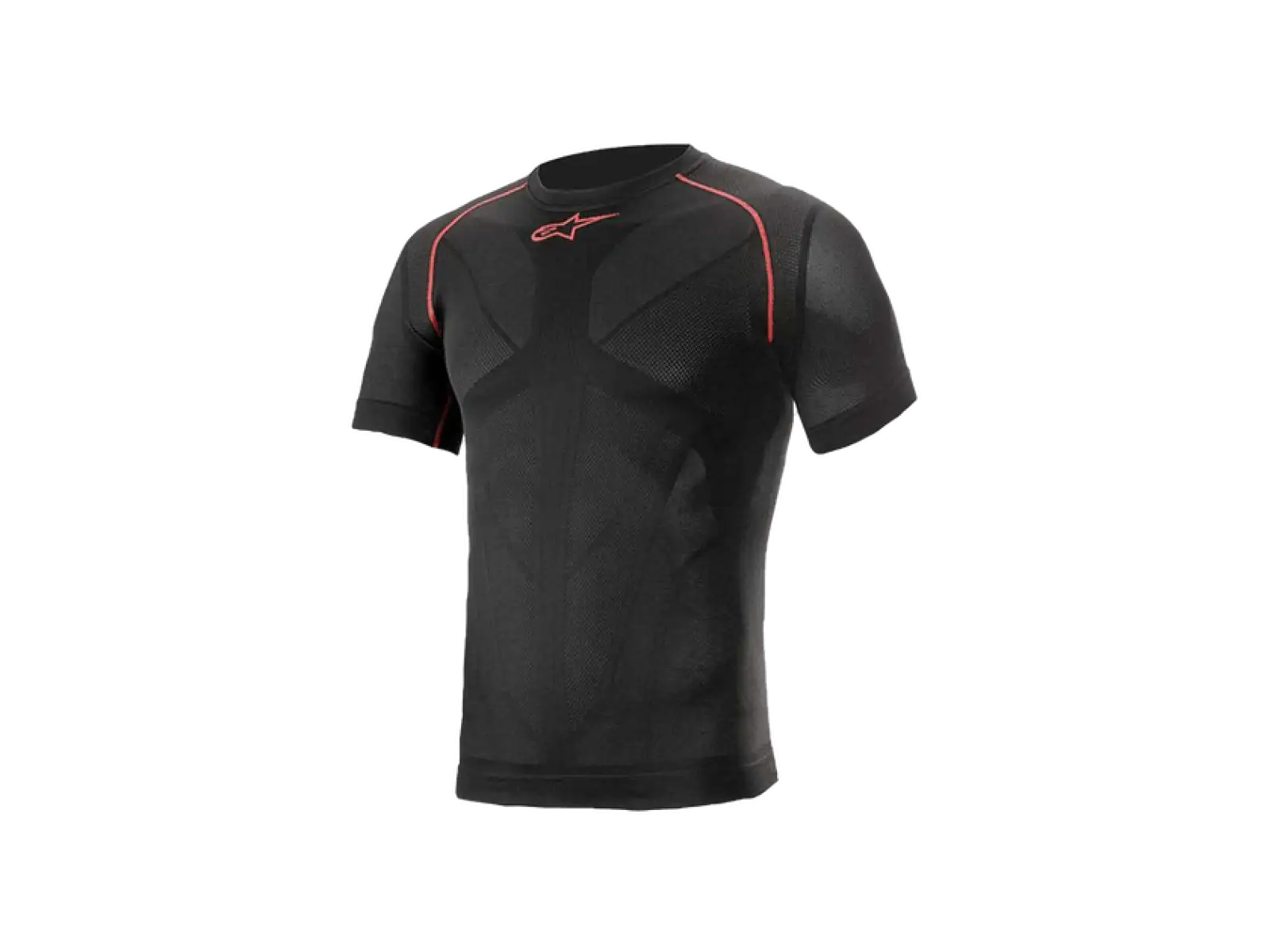 Alpinestars Ride Tech V2 Herren Kurzarmshirt schwarz/rot