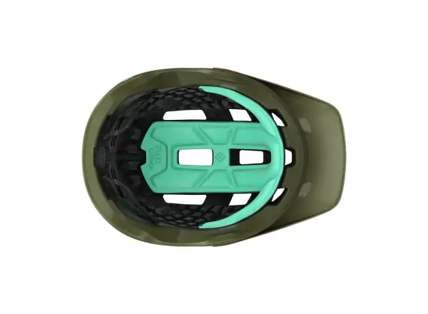 Lazer Coyote KinetiCore Helm Orange / Green