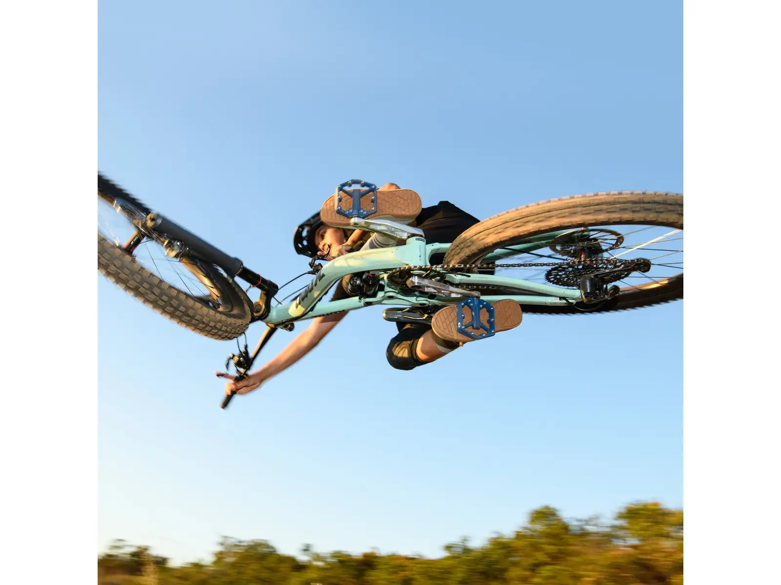 CRANKBROTHERS Stamp 1 Large Plattformpedale Green Gen 2