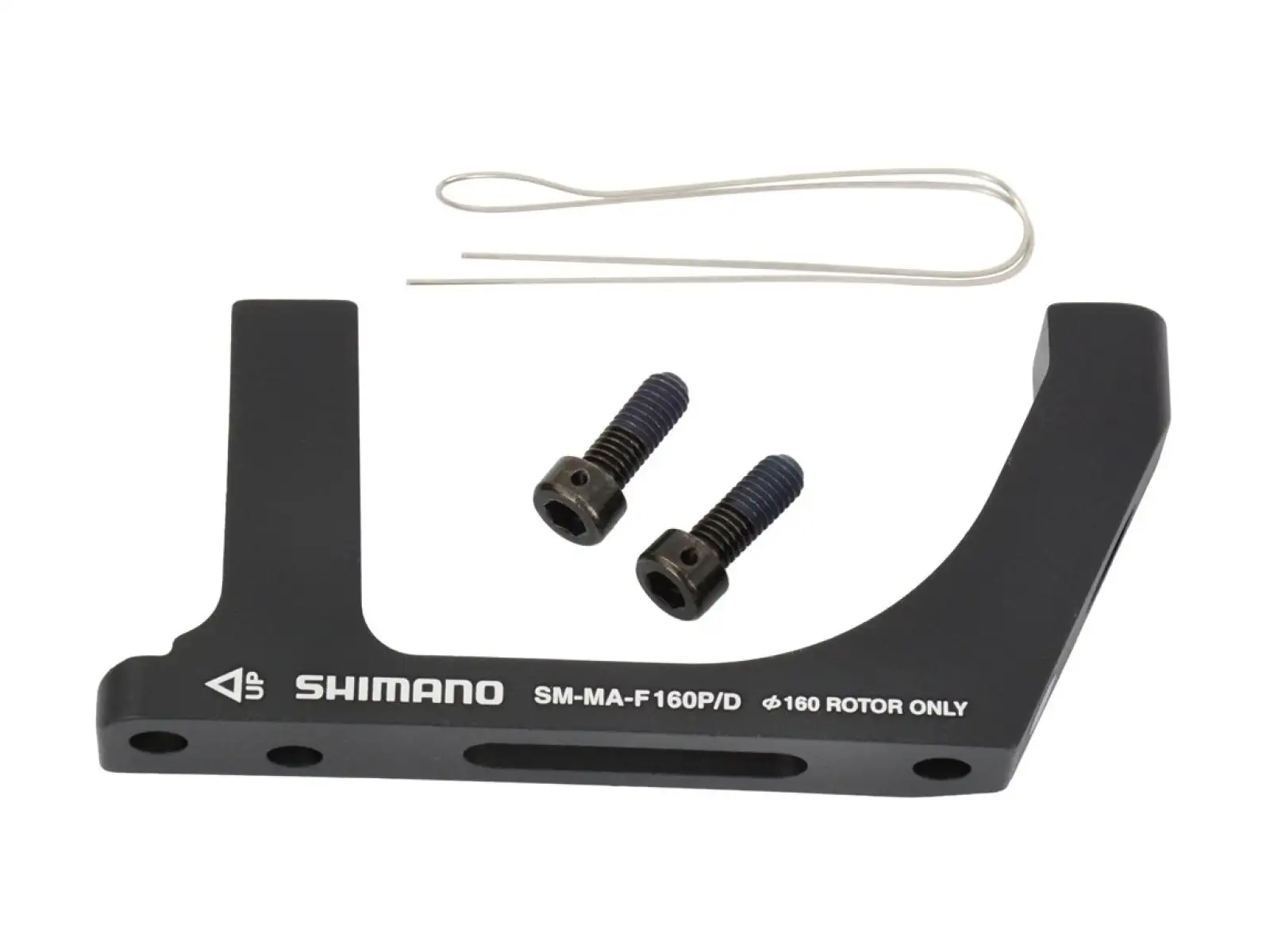 Shimano SM-MA-F160PDA Adapter Vorne Post Mount auf Flat Mount 160 mm