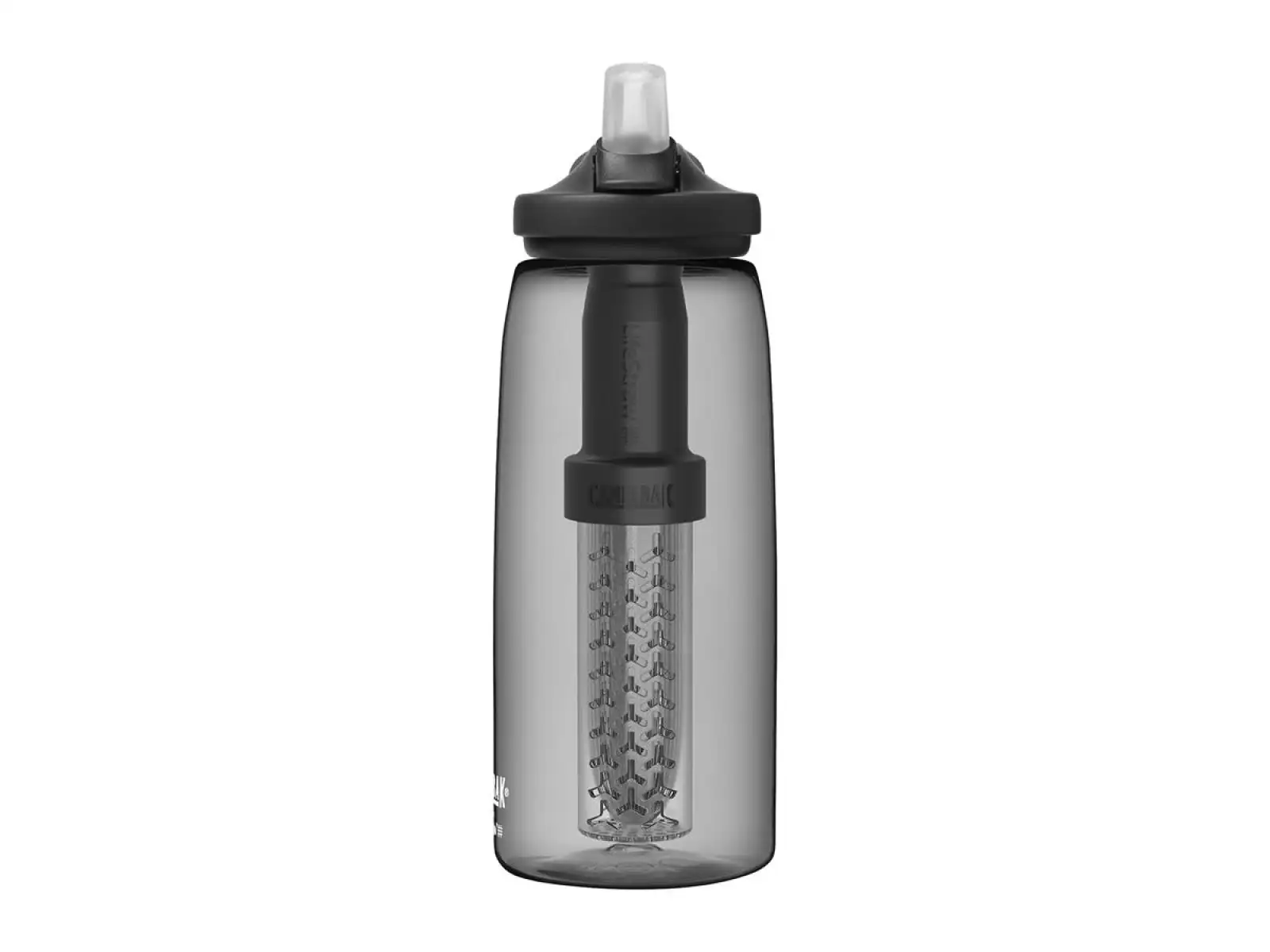 Camelbak Eddy+ Flasche 1 l LifeStraw Charcoal