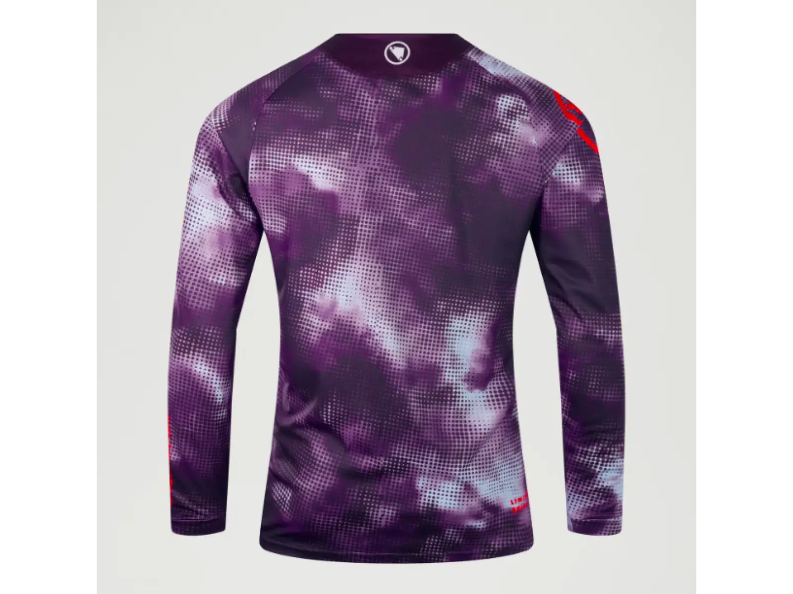 Endura Pixel Cloud Herren Langarmtrikot Lila