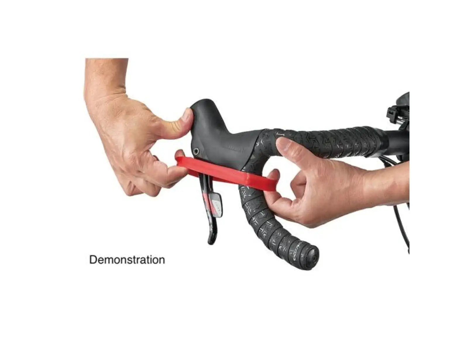 Ciclovation Elastischer Abschlussring Mattschwarz 2Stk