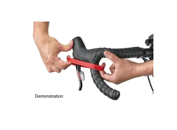 Ciclovation Elastischer Abschlussring Mattschwarz 2Stk