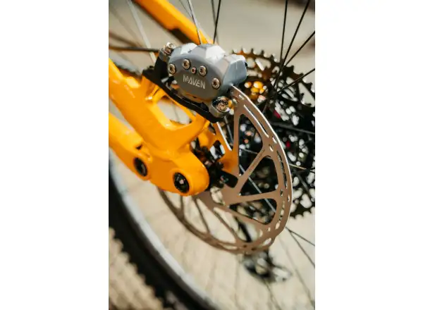 Nukeproof Mega 297 Pro Alloy Eagle 90 vollgefedertes Fahrrad Yellow