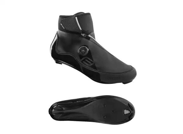 Force Road Glacier Winter Road Bike Schuhe für Herren in Schwarz.