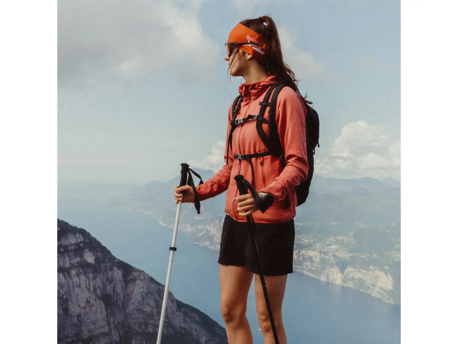Salewa Pedroc PRO Durastretch Cargo Damen Shorts Flame
