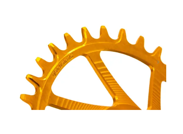 Garbaruk Oval MTB Kettenblatt Cannondale Ai Orange 32Z.