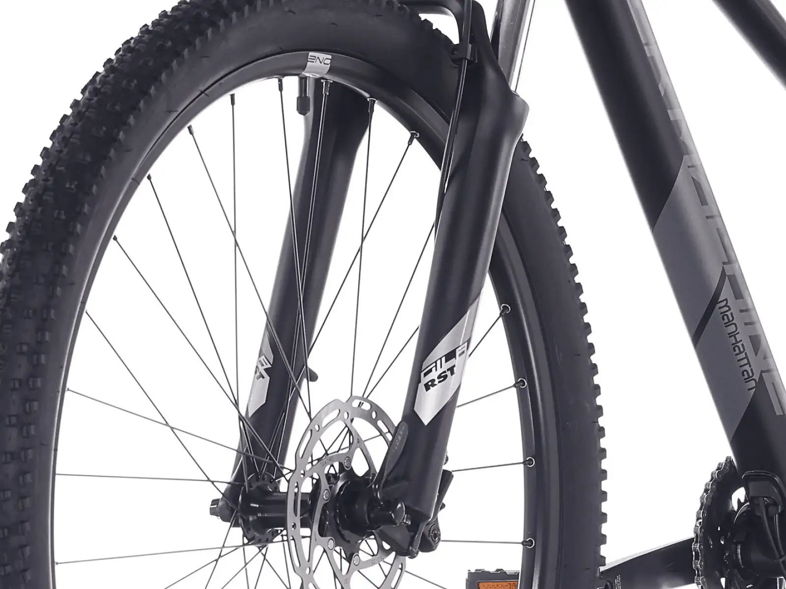 Rock Machine Manhattan 90-29 Mountainbike Matt Black